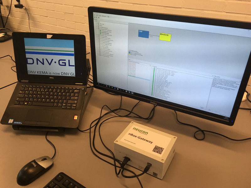 DNV-GL DLMS tester and nBox-Gateway picture